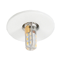 Recessed luminaire for starry sky N 392, � 4cm, G4, white