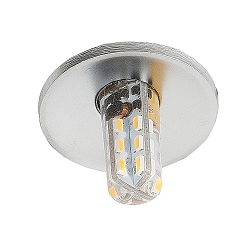 Recessed luminaire for starry sky N 411, � 3cm, G4, matt chrome