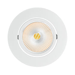 downlight 5068 ECO FLAT SCCT 38� DIM C round, swivelling, CCT Switch IP40, white matt dimmable