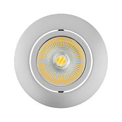 recessed downlight ECO FLAT 5068R DIM / 38� round, CCT Switch, dimmable IP40, chrome matt dimmable