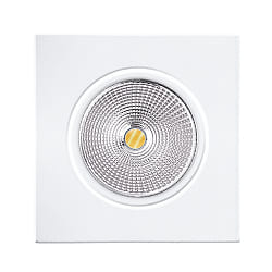 recessed downlight ECO FLAT 5068Q DIM / 38� round, CCT Switch, dimmable IP40, white matt dimmable