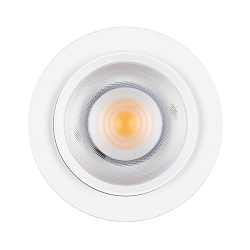 spot 9W DS round IP20, white matt dimmable