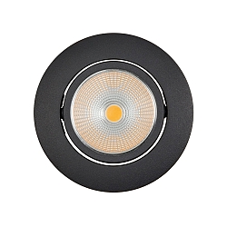 downlight 5068 ECO FLAT TUN round IP40, black matt 