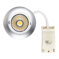 downlight 5068 ECO DOB round IP40, chrome matt dimmable