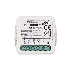 MATTER-WIFI - FLUSH MOUNTING - NON-DIM switchable