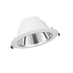 recessed luminaire DOWNLIGHT COMFORT 205 3CCT large, CCT Switch, set back IP54/IP20