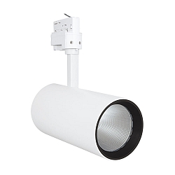 3-phase spot TRACKLIGHT SPOT D95 90RA NFL adjustable, set back, flicker-free IP20, white matt 