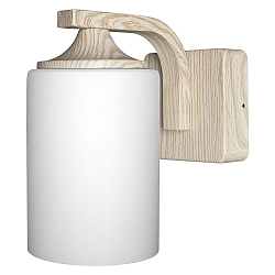outdoor wall luminaire ENDURA� CLASSIC LANTERN CYLINDER down, cylindrical E27 IP43, wood dimmable