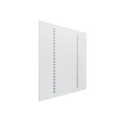 LED panel PANEL INDV 625 built-in version, DALI controllable, 33W 4000lm 4000K 70� 70� CRI >=80