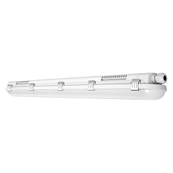 damp-proof luminaire DAMP PROOF 1200 short, 5-pole, wired through IP65