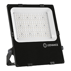floodlight FL PFM DA SYM 60 150W 3000K BK DALI controllable, symmetrical IP66, black