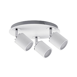 Paulmann Spot Tube 3 flames white/chrome, excl. Lamp, max. 10W GU10