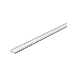 Accessories Recessed profile with diffuser, 200cm, anodized / satin aluminum