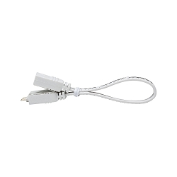 Accessories for MAX LED STRIPE Connection cable, 10cm, white, plastic