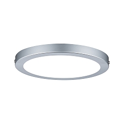 Paulmann Atria LED Panel round 18,5W, dimmable, chrome matt