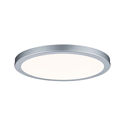Paulmann Atria LED Panel round 22W, dimmable, chrome matt