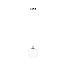 Paulmann Pendant luminaire Calma IP44 1 flamie satined/chrome