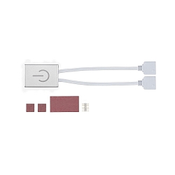 touch panel MAXLED, silver