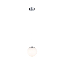 pendant luminaire GOVE IP44, chrome 