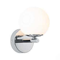wall luminaire GOVE IP44, chrome 