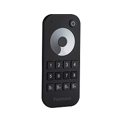 remote control PRO FUNK REMOTE SINGLE COLOR 8 channel, black