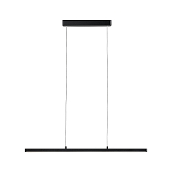 Paulmann Lento LED Pendant luminaire black dimmable, 40W 2700K