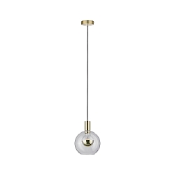 Paulmann Neordic Esben Pendant luminaire E27, max. 20W, clear/brushed brass