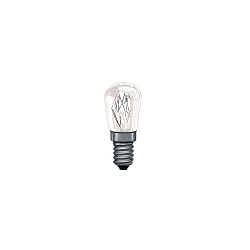 Bulb oven lamp, E14, 230V, 300�, clear, 15W
