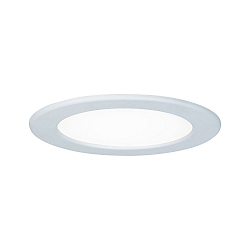 LED Recessed luminaire QUALITY PREMIUM PANEL LED, round, IP44, 1x12W, 4000K, 230V, 170mm, white