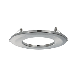 Paulmann Recessed luminaires adapter for round installation openings from 75-120mm to 68-70mm, brushed iron