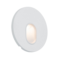 Paulmann Wall recessed luminaire round 2700K white, 1,7W