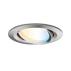 recessed luminaire NOVA PLUS COIN TW LED round, swivelling, tunable white, ZigBee controllable IP23