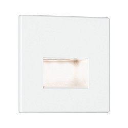 recessed luminaire EDGE, white matt 1,2W 50 | 100lm 2700K 100� 100�