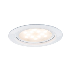 LED Furniture recessed luminaire SET LED, 3x4,5W, 12VA, 230V/350mA, 65mm, white