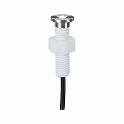 Paulmann Plug&Shine set of 5 Recessed luminaire MicroPen II IP67 3000K 5x0,22W stainless steel, incl. transformer