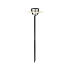 LED Solar spike luminaire SPECIAL LINE UFO LED, IP44, LED, 1x0,2W, stainless steel/clear