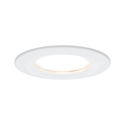 Paulmann Recessed luminaire LED Coin Slim, IP44, round, 6,8W, set of 3 dimmable