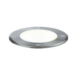 Paulmann Plug&Shine Floor recessed luminaire IP67 6W 24V silver swiveling