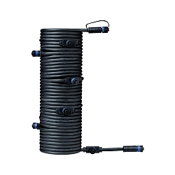 Paulmann Plug&Shine Cable IP68 with 5 connection sockets black