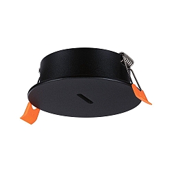 cover ULine DRILL HOLE BLEND round, mechanical, built-in version, black matt