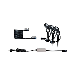gorund spike luminaire PLUG&SHINE STING LED IP67, anthracite