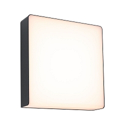 outdoor wall luminaire AZALENA PIR with sensor IP44, anthracite, transparent 