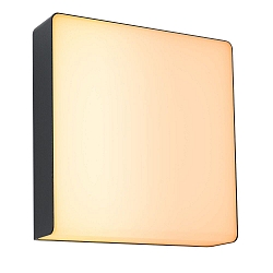 outdoor wall luminaire AZALENA with sensor, ZigBee controllable, insect friendly IP44, anthracite, transparent dimmable