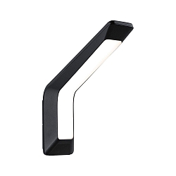 outdoor wall luminaire MERANO PIR with sensor IP44, anthracite, transparent 