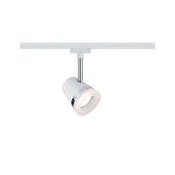 Paulmann URail Spot Cone, excl. lamp, max. 10W, GU10, white/chrome