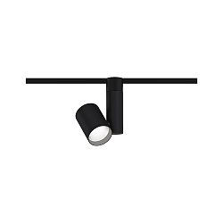 spot URAIL ZEUZ LED, black matt dimmable