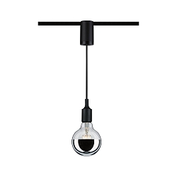 pendant luminaire adapter URAIL PENDULUM ADAPTER short, universal, black matt