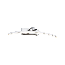 picture lamp BENTO half round, tiltable, medium IP20, brushed nickel 