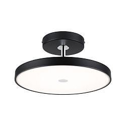 ceiling luminaire HILDOR ZigBee controllable IP20, mat, black dimmable
