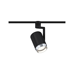 track spot URAIL ASTHENE cylindrical, with jointed arm, adjustable E27, black